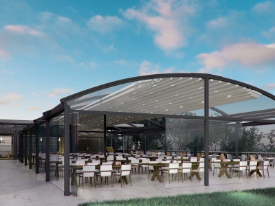 Alanya Oval Pergola Tente